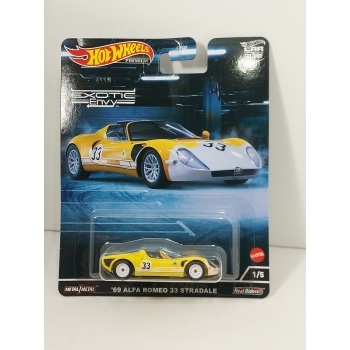 Hot Wheels 1:64 Exotic Envy 2022 - Alfa Romeo 33 Stradale #33